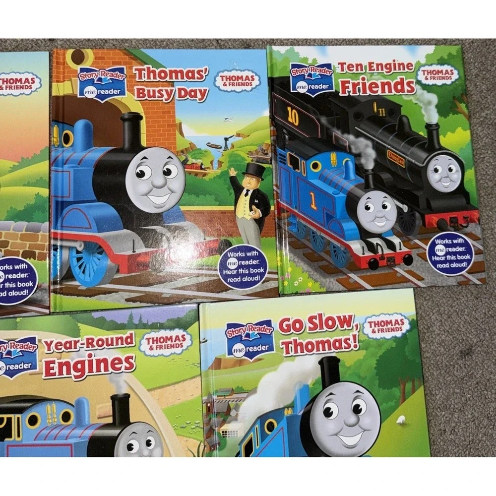 Thomas The Tank Engine & Friends Story Reader Me Reader Hardcover Book Lot Of 7